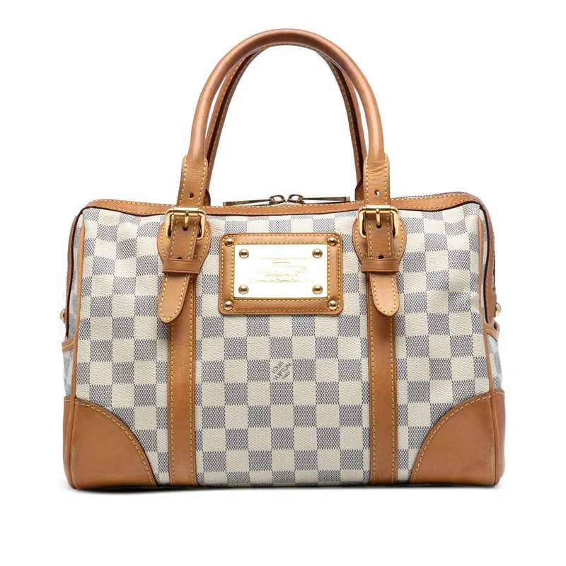 Louis Vuitton Pre-Loved Damier Azur Berkeley Handbag