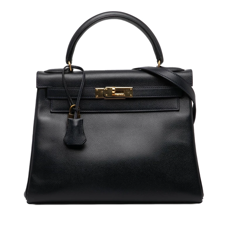 Hermès Pre-Loved Courchevel Kelly Retourne 28