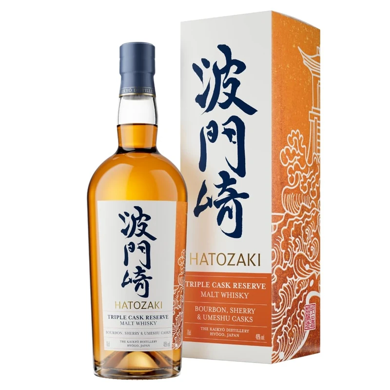 Hatozaki Triple Cask Reserve Whisky/Oak Spice & Ume Plums / 46%, 70cl