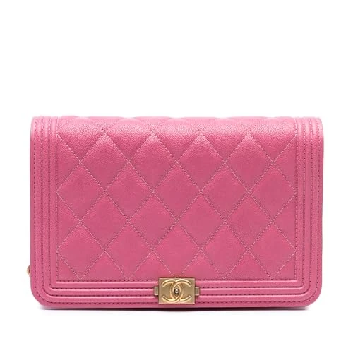 Chanel Pre-Loved Small Quilted Caviar Boy Flap
