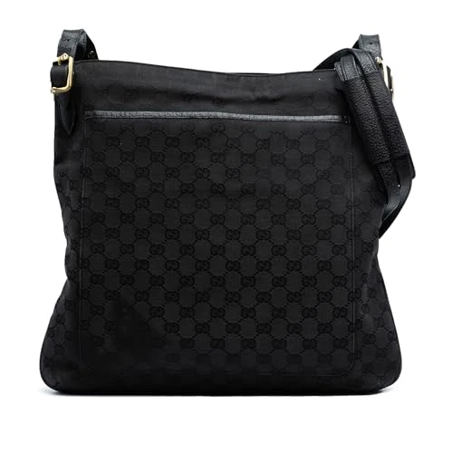 Gucci Pre-Loved GG Canvas Crossbody Bag