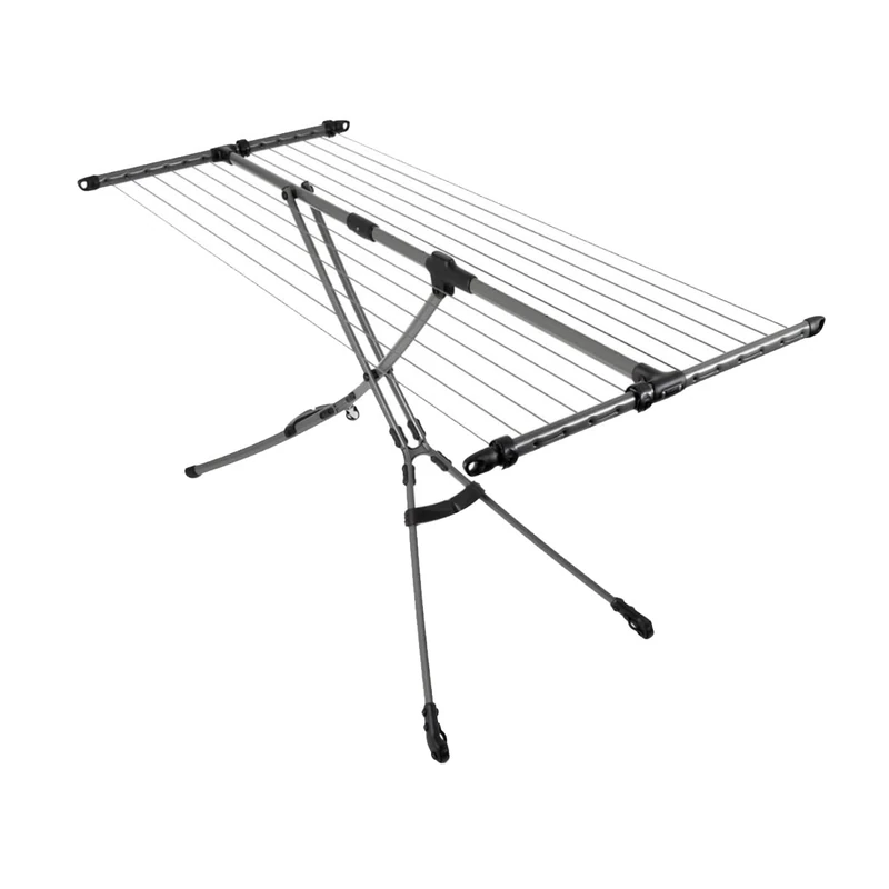 Hills Indoor & Outdoor Portable Airer – Compact foldable clothes drying rack for home and garden