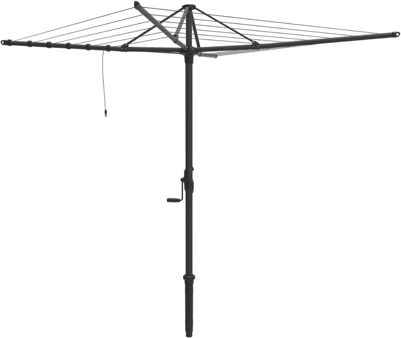 Hills Rotary Hoist 6‑Line Clothesline – outdoor rotary clothes dryer for garden