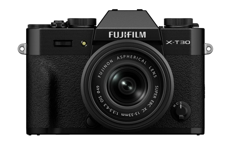FUJIFILM X-T30 III Mirrorless Camera Body with XC13-33mm Lens Kit, Black