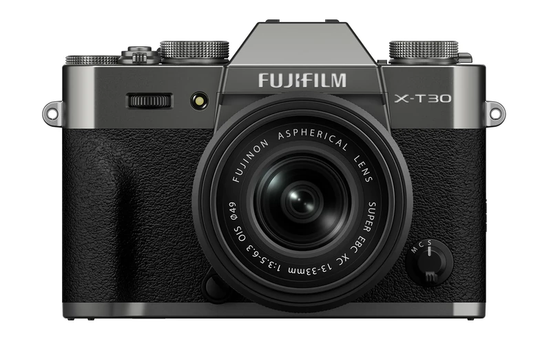FUJIFILM X-T30 III Mirrorless Camera Body, with XC13-33mm Lens Kit, Carbon Silver - Image 1
