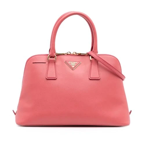 Prada Pre-Loved Medium Saffiano Lux Promenade Satchel Handbag