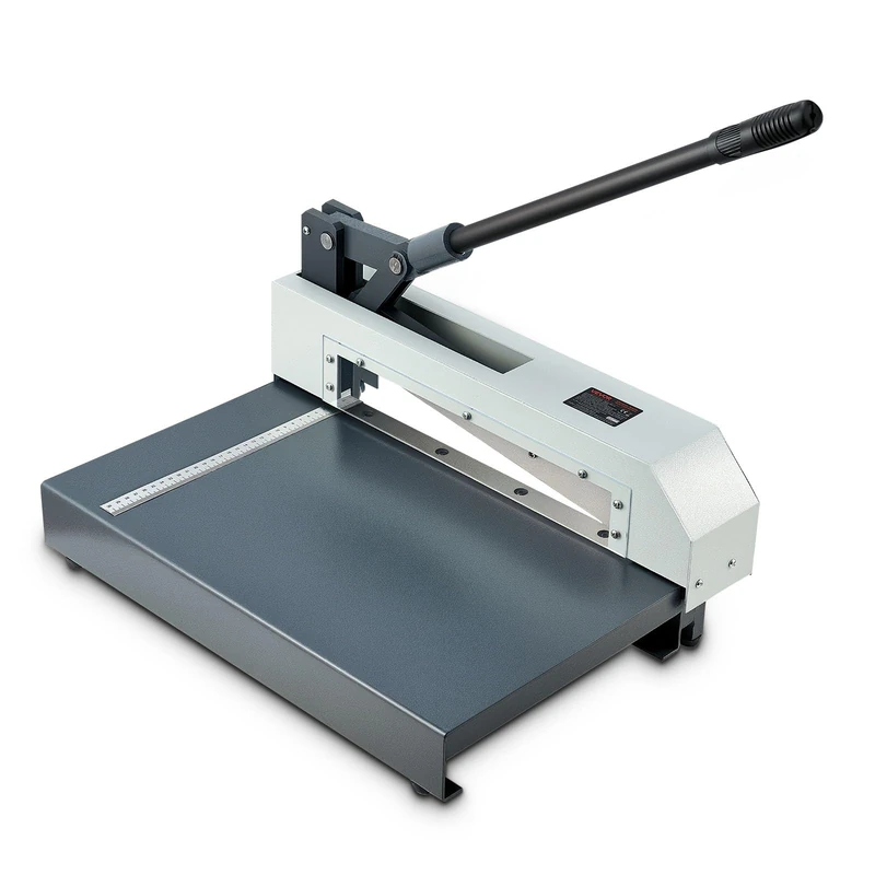 VEVOR Guillotine Sheet Metal Cutter 305mm Hand Sheet Metal Plate Cutting Tool with Steel Frame High Precision for Cutting Circuit Board Aluminum Steel Copper Plastic