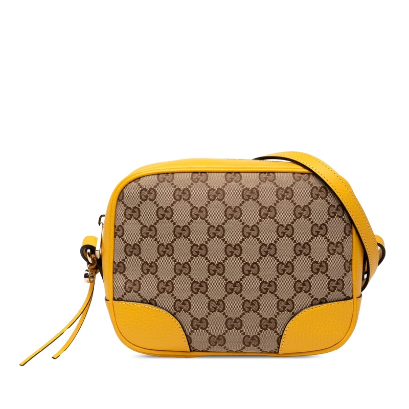 Gucci Pre-Loved GG Canvas Bree Crossbody