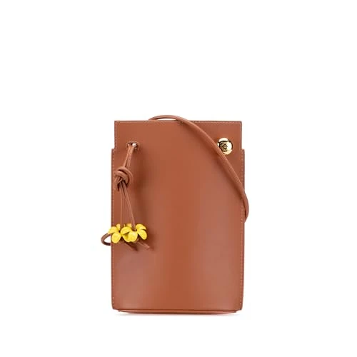 LOEWE Pre-Loved Calfskin Dice Pocket Crossbody Bag