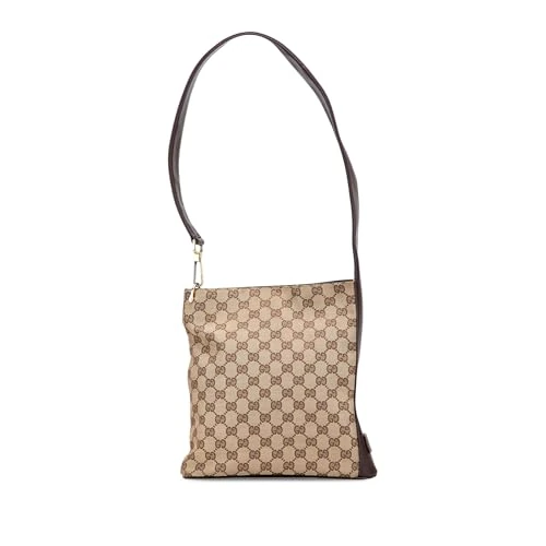 Gucci Pre-Loved GG Canvas Shoulder Bag