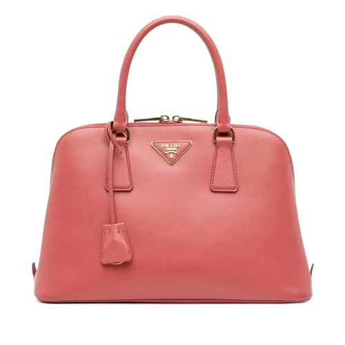 Prada Pre-Loved Medium Saffiano Lux Promenade Satchel Handbag