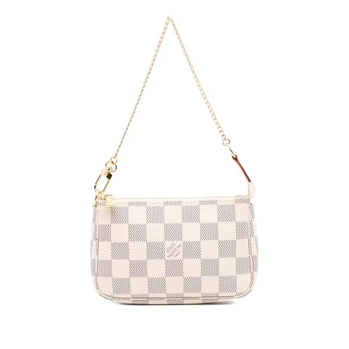 Louis Vuitton Pre-Loved Damier Azur Mini Pochette Accessoires Handbag