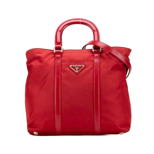 Prada Pre-Loved Tessuto Satchel Handbag
