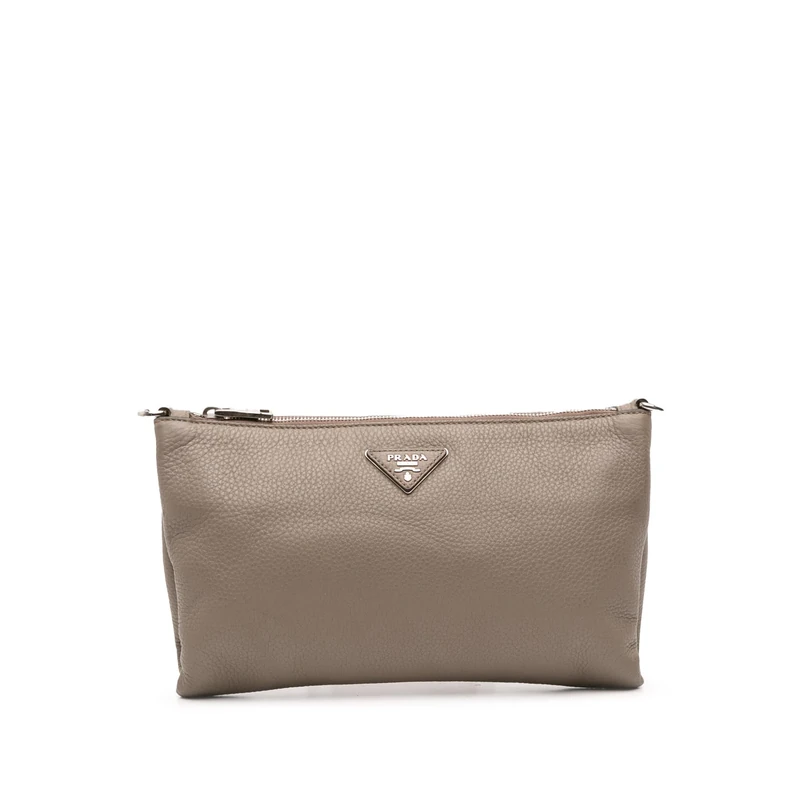 Prada Pre-Loved Vitello Daino Crossbody Bag