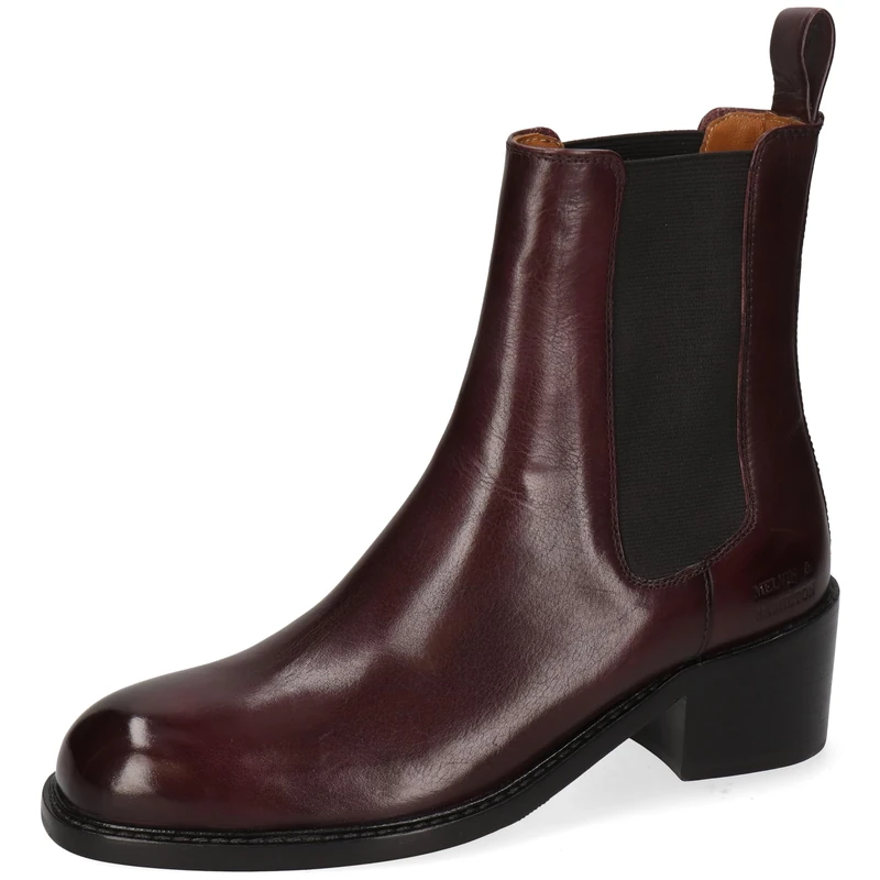 Melvin & Hamilton Shay 2 Women's Ankle Boots, aubergine, 8.5 UK