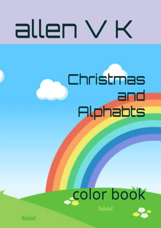Christmas and Alphabts: color book