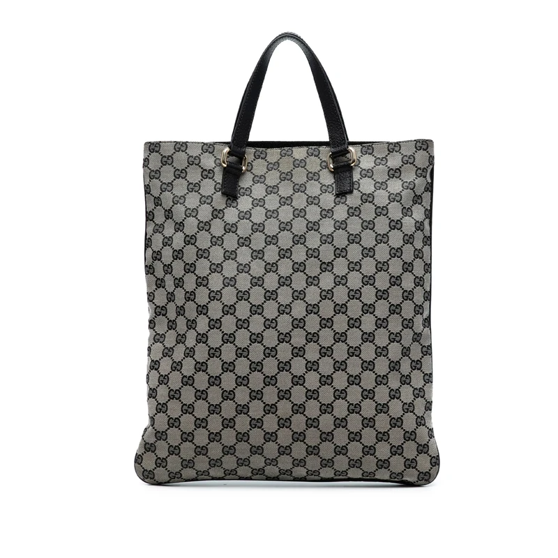 Gucci Pre-Loved GG Canvas Tote Bag