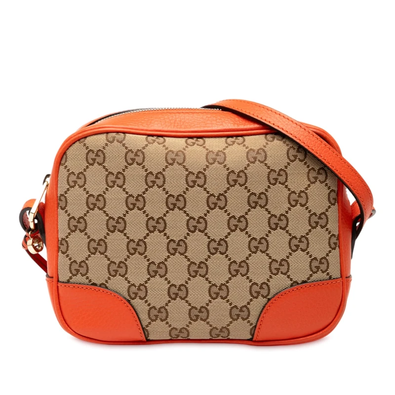 Gucci Pre-Loved GG Canvas Bree Crossbody Bag