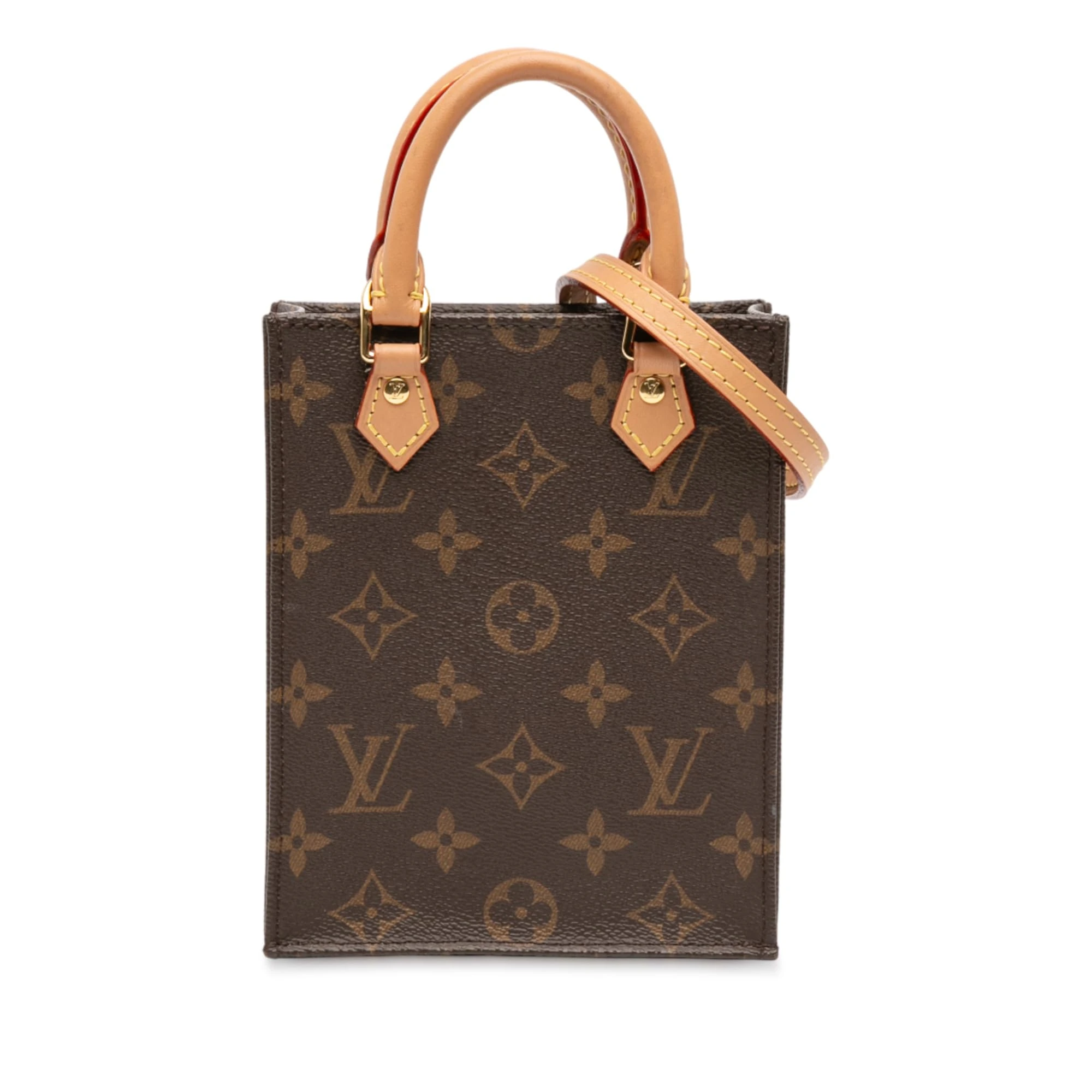 Louis Vuitton Pre-Loved Monogram Petit Sac Plat