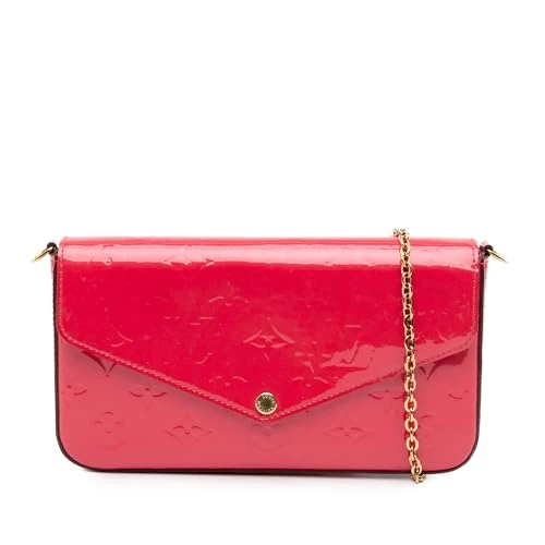 Louis Vuitton Pre-Loved Monogram Vernis Pochette Felicie Crossbody Bag