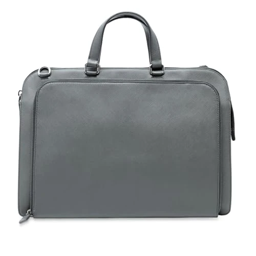 Prada Pre-Loved Saffiano Flat Briefcase