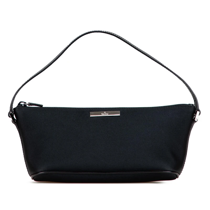 Gucci Pre-Loved Nylon Boat Shoulder Bag