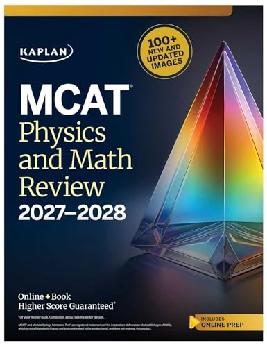 MCAT Physics and Math Review 2027-2028 (Kaplan Test Prep)