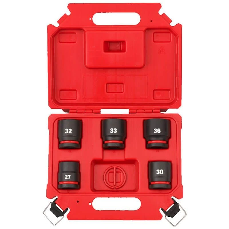 Milwaukee 4932498751 1" Drive Impact Socket Set (5 Pieces)