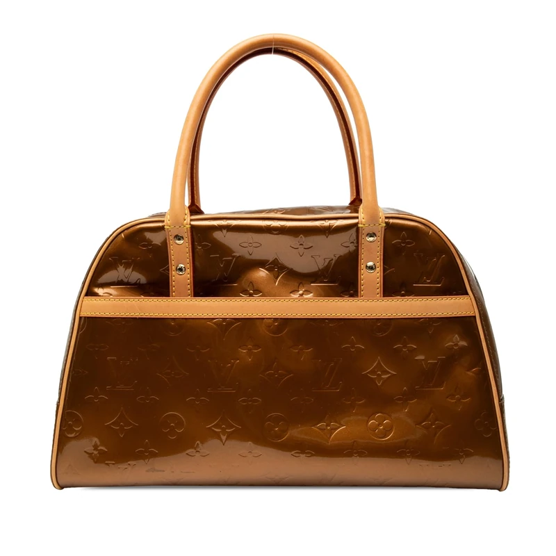 Louis Vuitton Pre-Loved Monogram Vernis Tompkins Square Bag - Brown