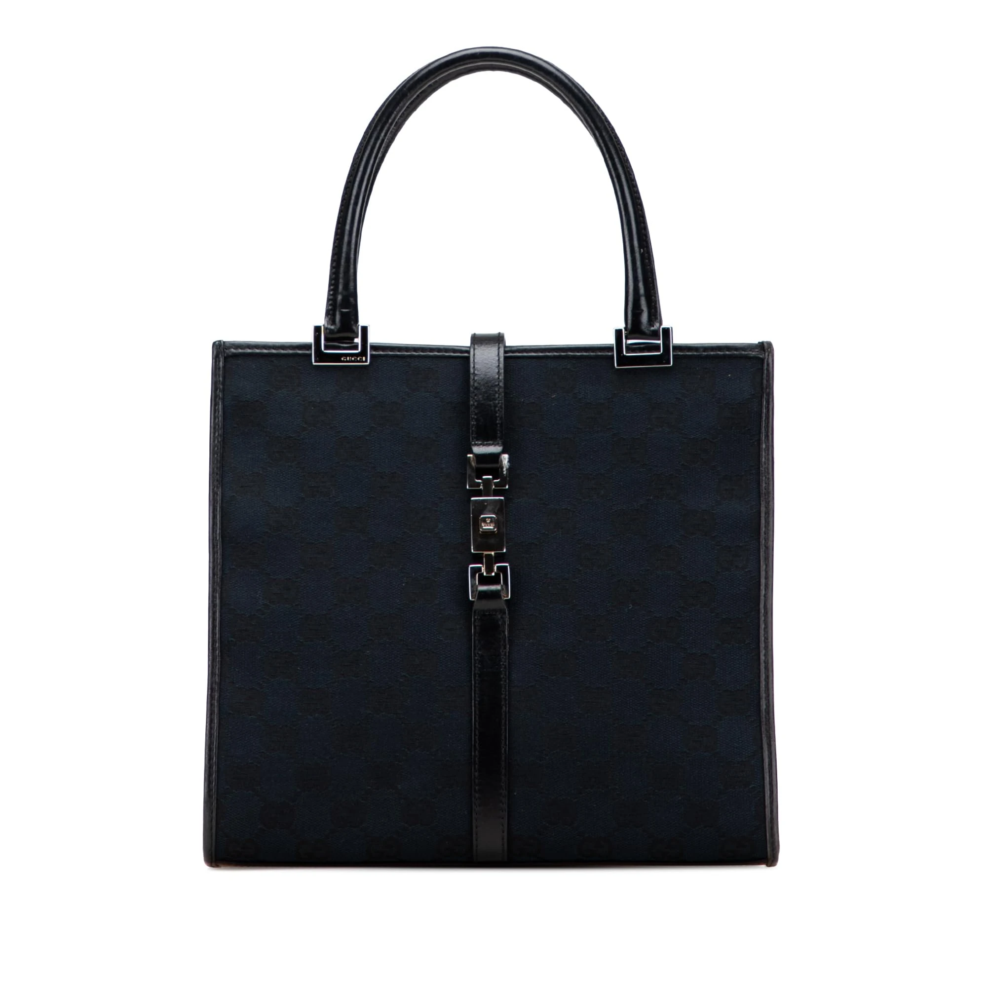 Gucci Pre-Loved GG Canvas Jackie Handbag