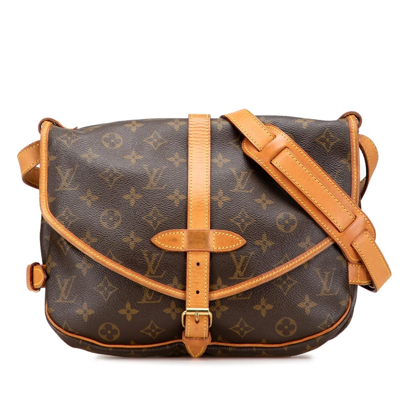 Louis Vuitton Pre-Loved Monogram Saumur 25