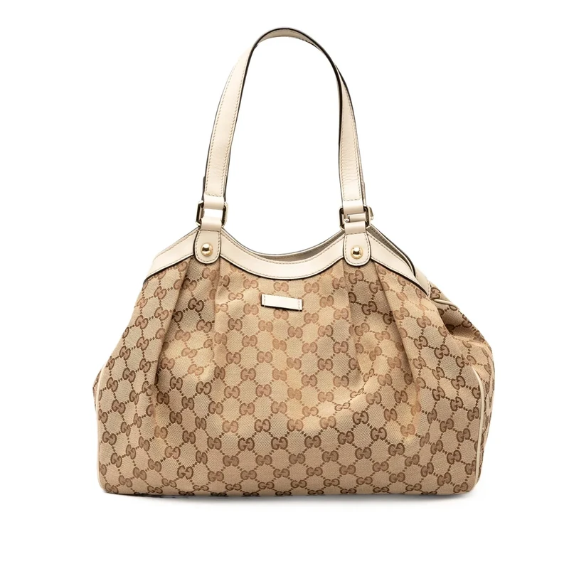 Gucci Pre-Loved GG Canvas Tote