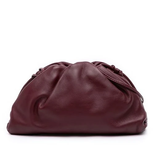 Bottega Veneta Pre-Loved Lambskin The Mini Pouch Crossbody
