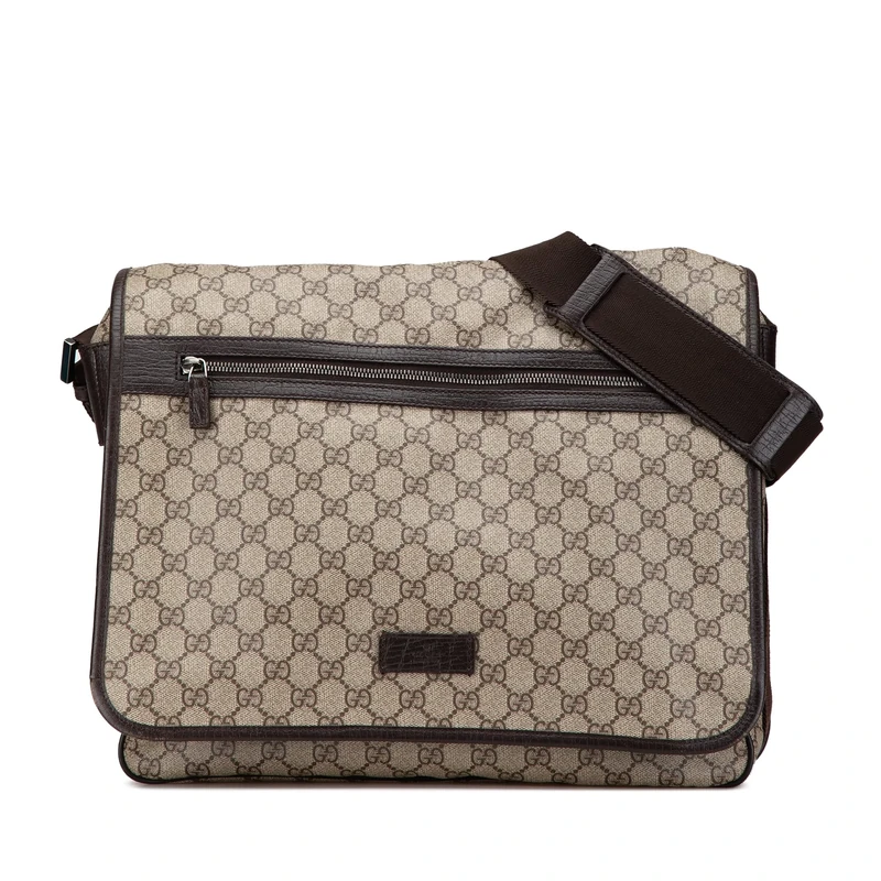 Gucci Pre-Loved GG Supreme Crossbody
