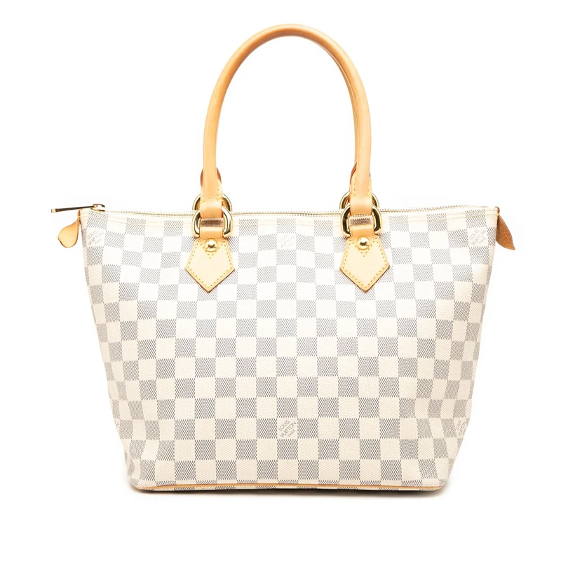 Louis Vuitton Pre-Loved Damier Azur Saleya PM Handbag