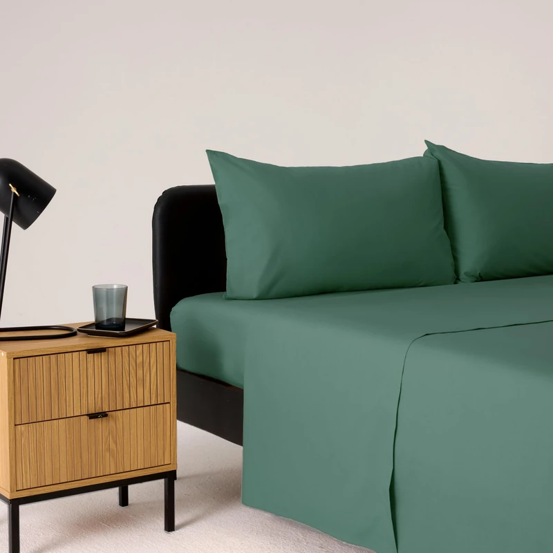 Bassetti Sage Double Bed Set, 100% Cotton, 240 x 280 cm