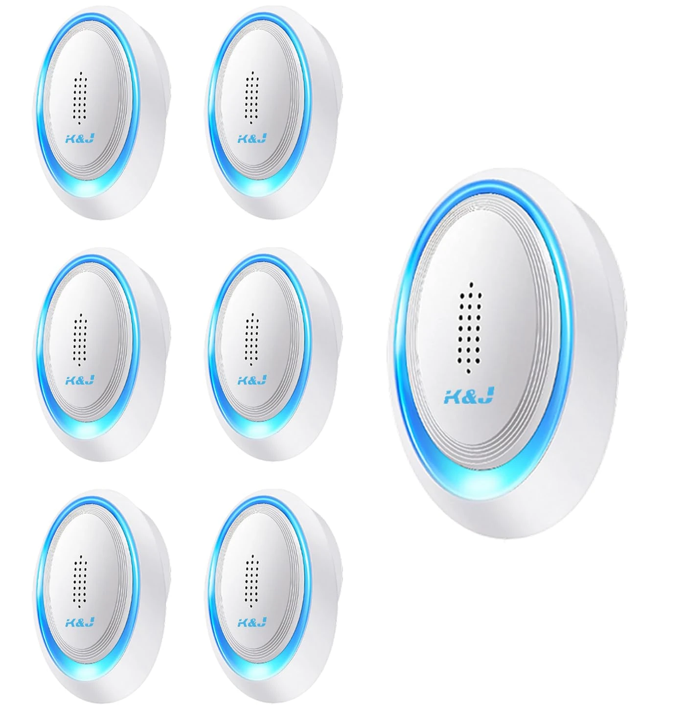 2025 Upgraded Version Ultrasonic Pest Repeller, Electronic Powerful Mouse Repellent plug-in Pest Control for Bugs, Mosquito, Roach, Ant, Rodent, Mouse, Rat, Spider, Mice, Cockroach, 6 Packs