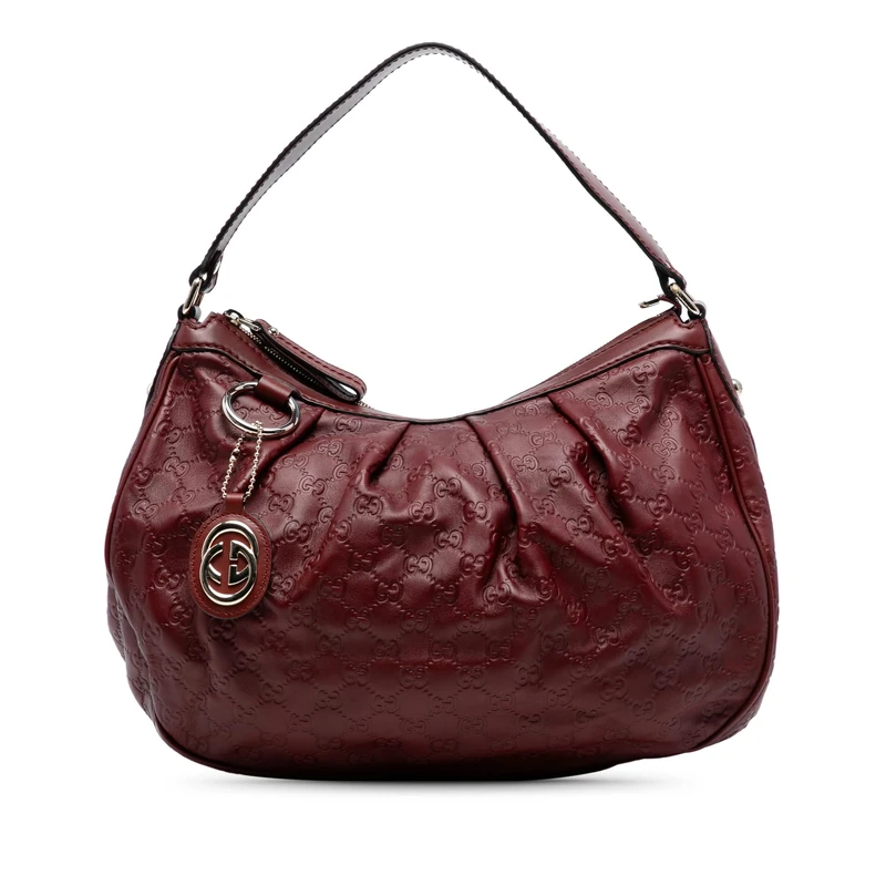 Gucci Pre-Loved Guccissima Sukey Shoulder Bag