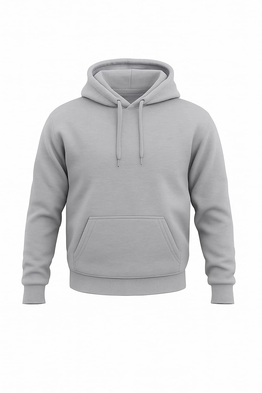 Sparta Unisex Plain Pullover Hoodie for Men & Women – Soft Cotton Blend Fleece Sweatshirt, Regular Fit Casual Hooded Jumper Warm Comfortable Streetwear Top (UK, Alpha, S, Regular, Regular, GREY)