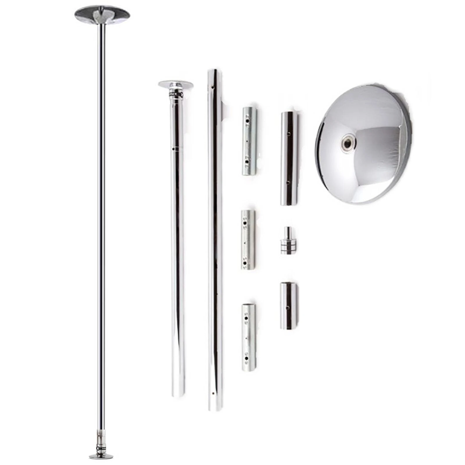 DFGHNBVC Stripper Pole For Home, Detachable Poles For Dancing With Suction Cup Base Design, Dancer Pole With Adjustable Height And Rotation Mode