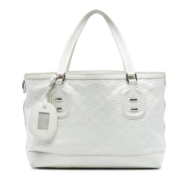 Gucci Pre-Loved Guccissima Techno Tag Tote Bag