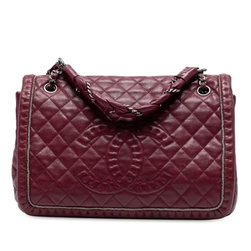 Chanel Pre-Loved Quilted Calfskin Istanbul Accordion Flap Shoulder Bag