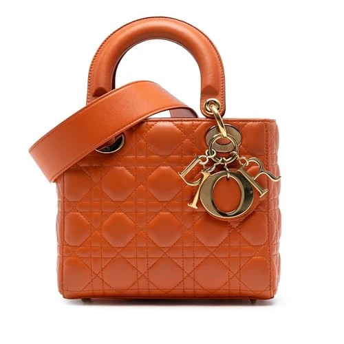 Dior Pre-Loved Small Lambskin Cannage MyABCDior Lady