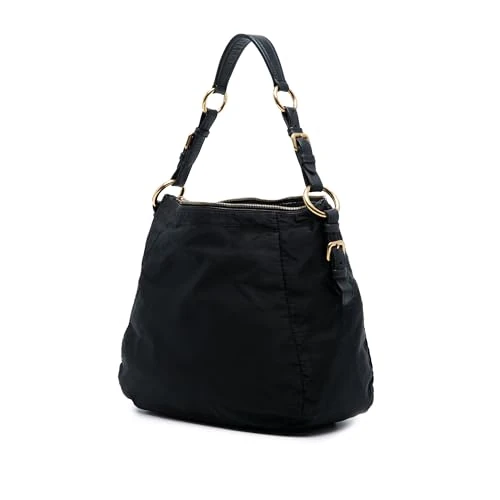 Prada Pre-Loved Tessuto Logo Shoulder Bag