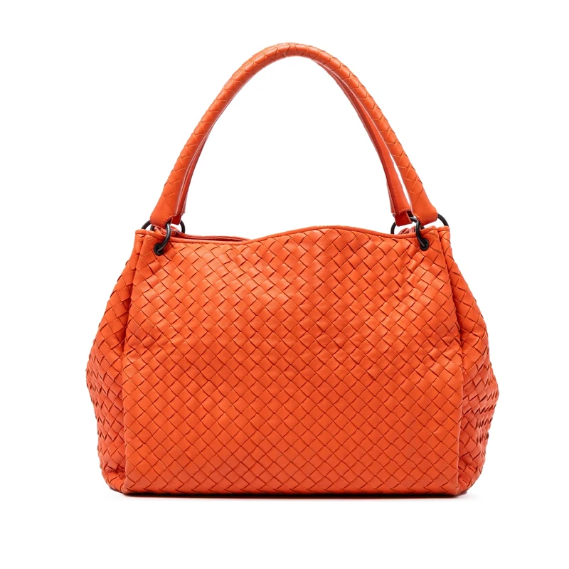 Bottega Veneta Pre-Loved Nappa Intrecciato Parachute Tote Bag