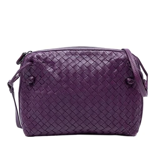 Bottega Veneta Pre-Loved Nappa Intrecciato Nodini Crossbody