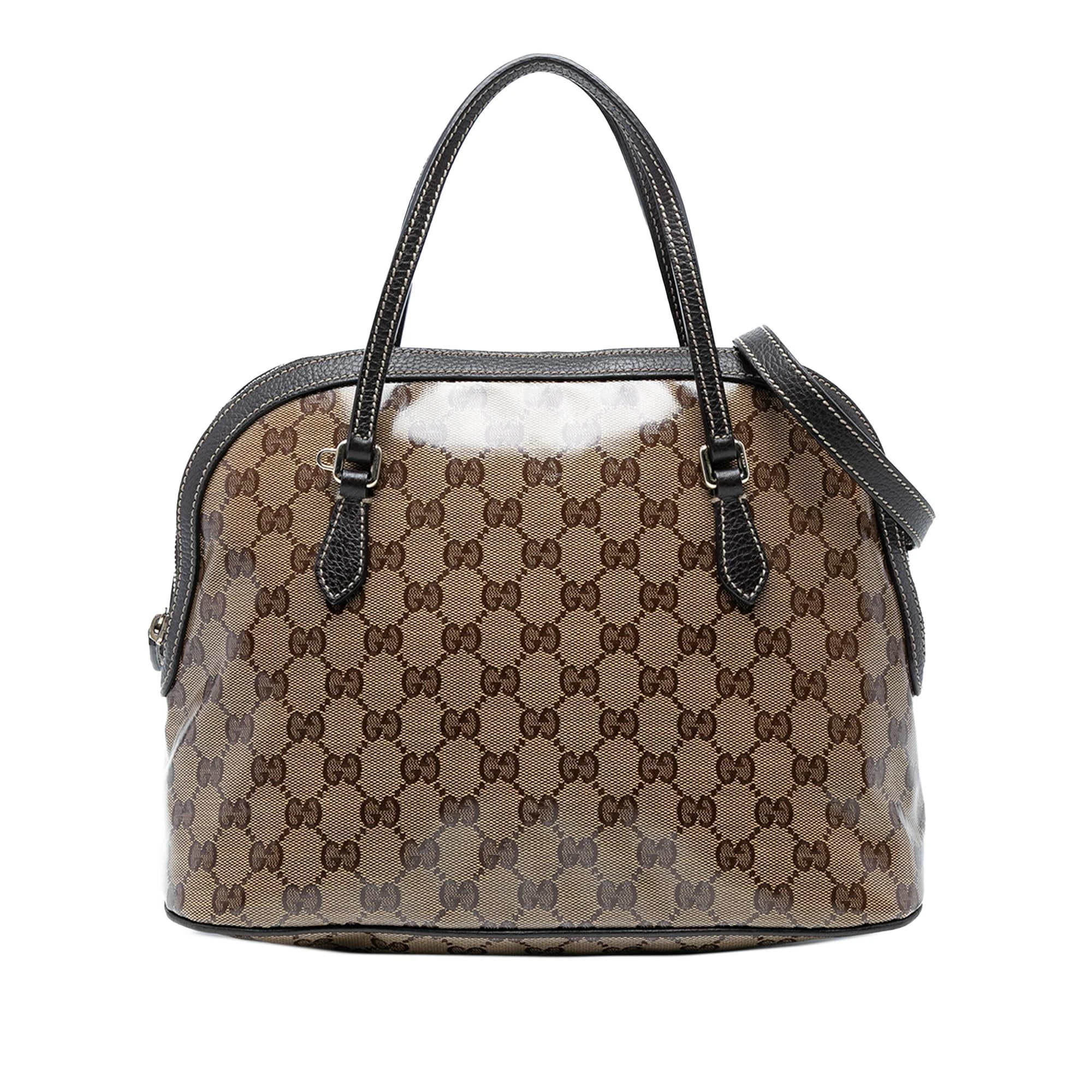 Pre-Loved Medium GG Crystal Dome Satchel