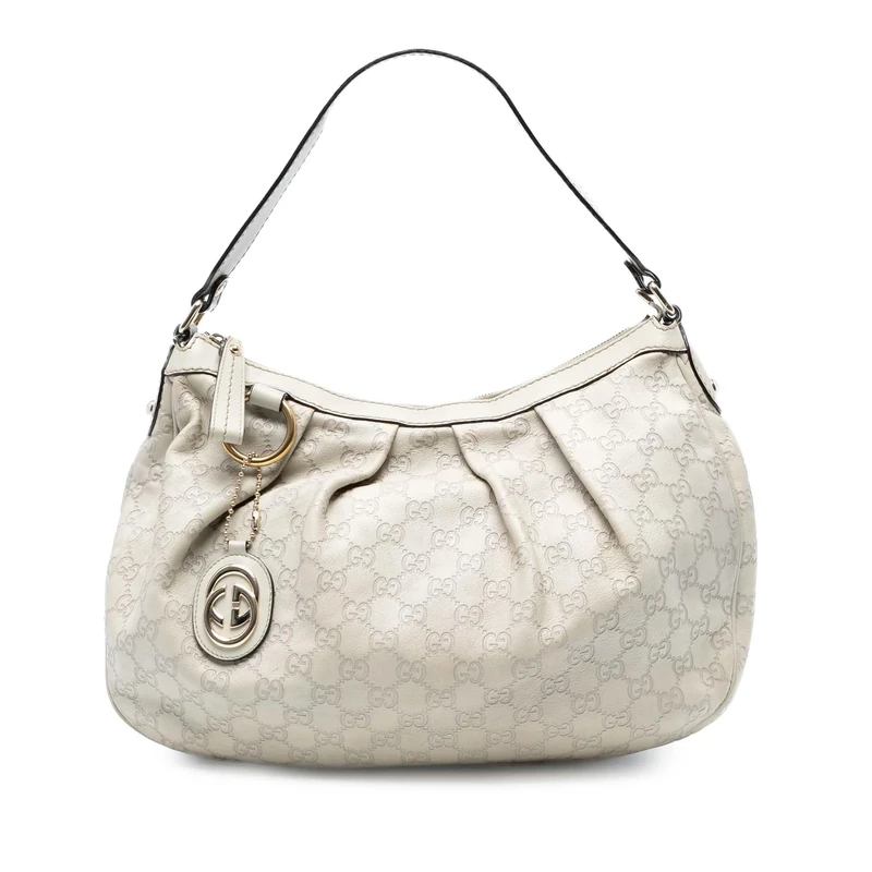 Gucci Pre-Loved Guccissima Sukey Shoulder Bag