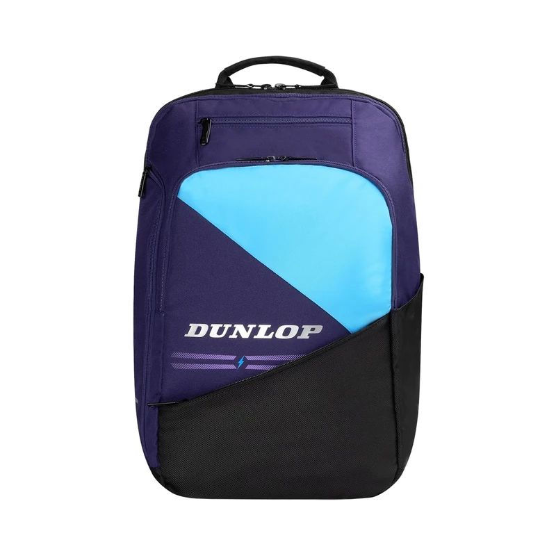 Dunlop FX Performance Backpack – Tennis Backpack, Violet/Black/Cyan