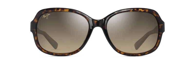 MAUI JIM HCL HILUHILU Shiny Dark Havana Gafas, 55-17-135 Unisex Adult